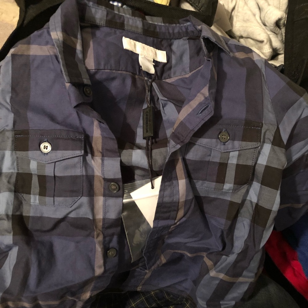 Boys Burberry shirt